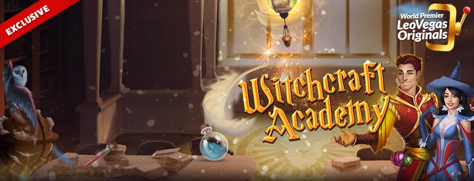 Ekslusivt LeoVegas Witchcraft Academy casnio