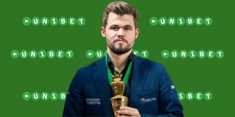 Nettcasinoet Unibet sponser Magnus Carlsen