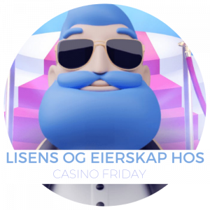 Lisens og eierskap hos casino friday