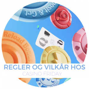 Regler og vilkår hos casino friday