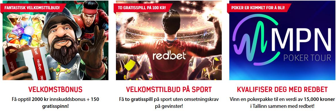 Prøv RedBet sine kampanjer nå