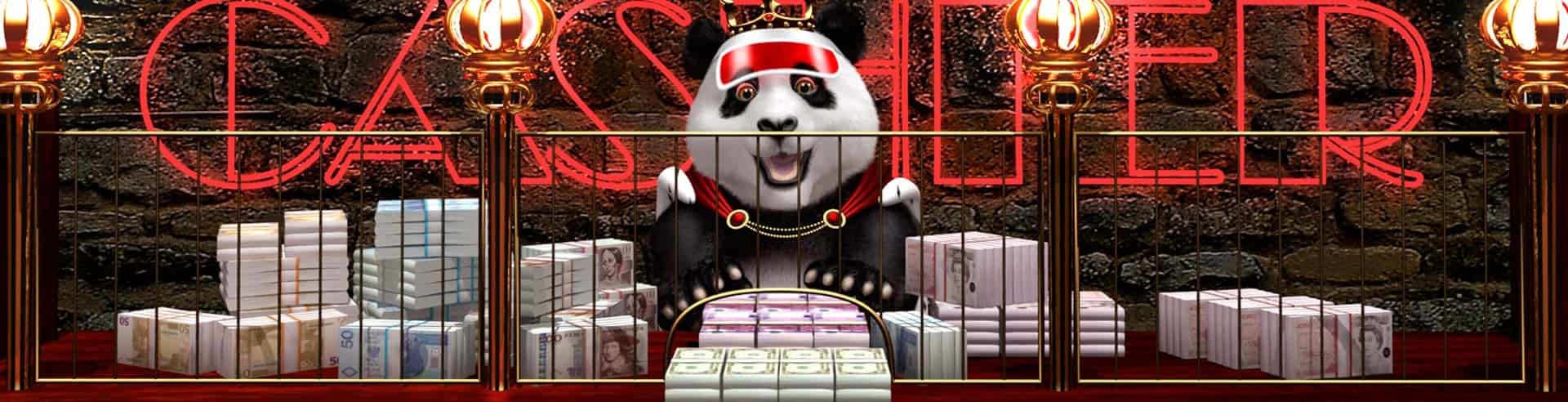 Royal Panda cashier