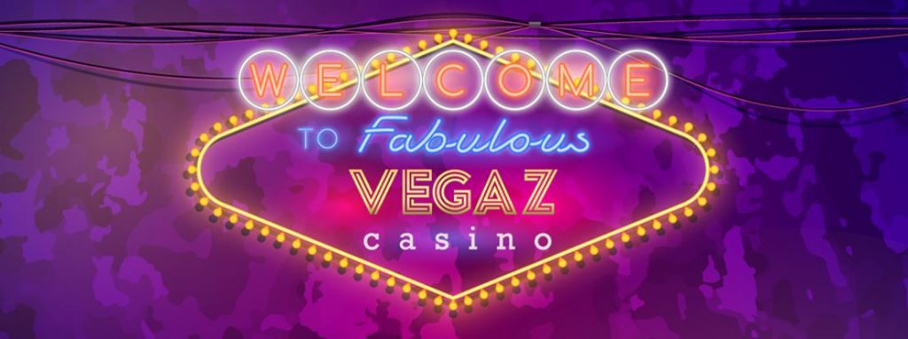 vegaz casino banner