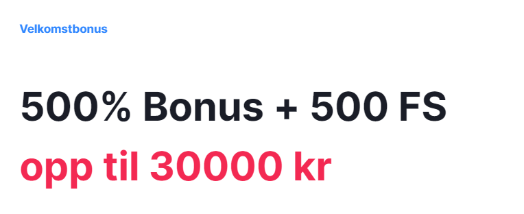 velkomstbonus hos Icebet